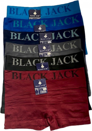 Boxer avec inscription "BLACK JACK"