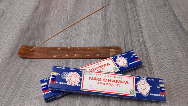 Encens Indien Nag Champa idéal pour la méditation - Encens en bâtonnets