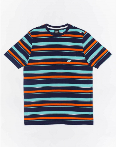 T-shirt Wrung Pocket Stripes