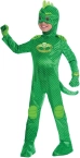 Déguisement Costume Deluxe enfant PJ Masks Gluglu Gekko taille 3-4 ans - PJMASQUES